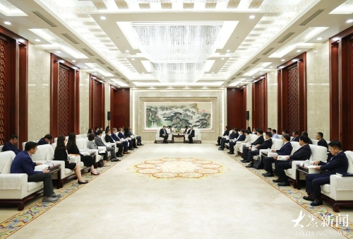 林武会见丹麦驻华大使孔墨客