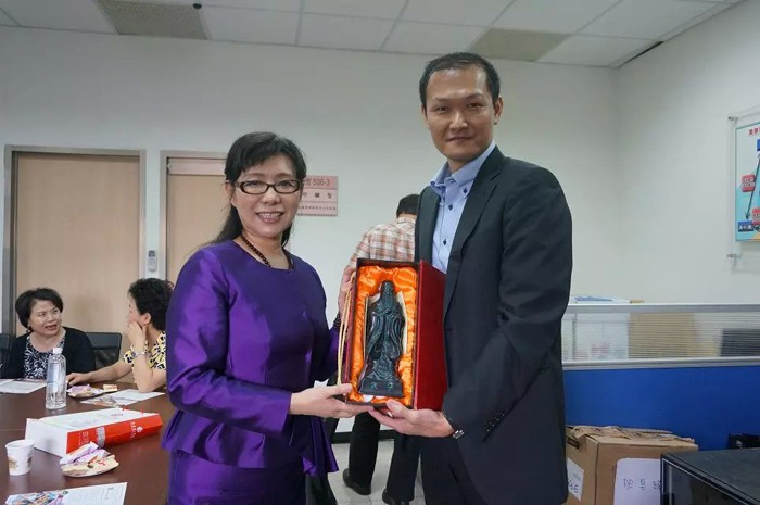 MILAN米兰体育·(中国)官方网站董事长、院长常翠鸣赴台交流考察