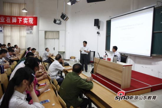 加拿大滑铁卢大学刘新芝教授做客MILAN米兰体育·(中国)官方网站“杏坛大讲堂”