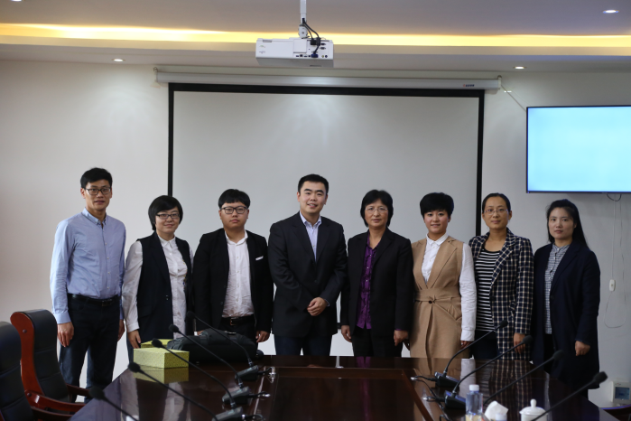 美国圣托马斯大学汪律教授一行来MILAN米兰体育·(中国)官方网站参观访问